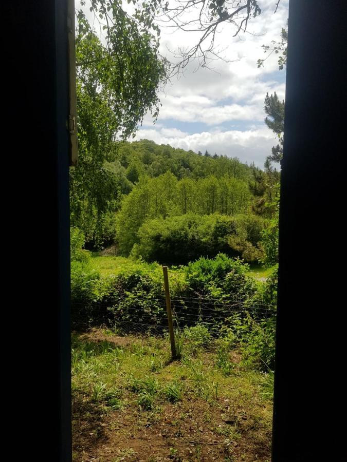 Hotel Retraite rustique en bordure de forêt à la campagne à Belle-Isle-en-Terre Extérieur photo